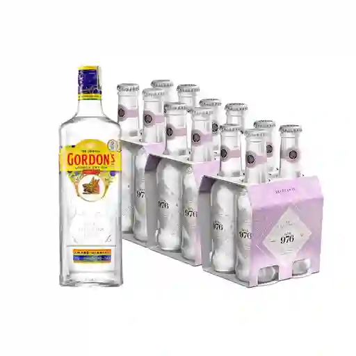 Combo Ginebra Gordons + Agua Tónica Cero Calorías