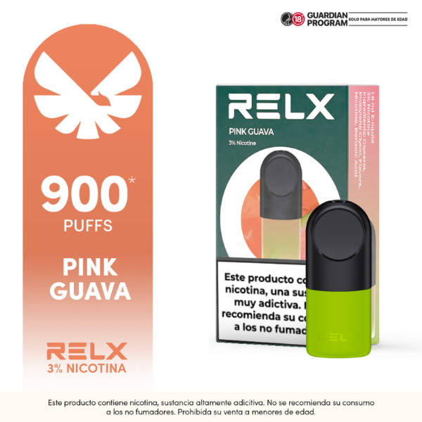 Relx Capsula Pink Guava 3% - Rappi