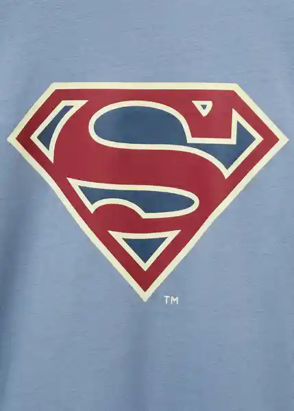 Pijama Pack Superman Azul Talla 06 Niños Mango