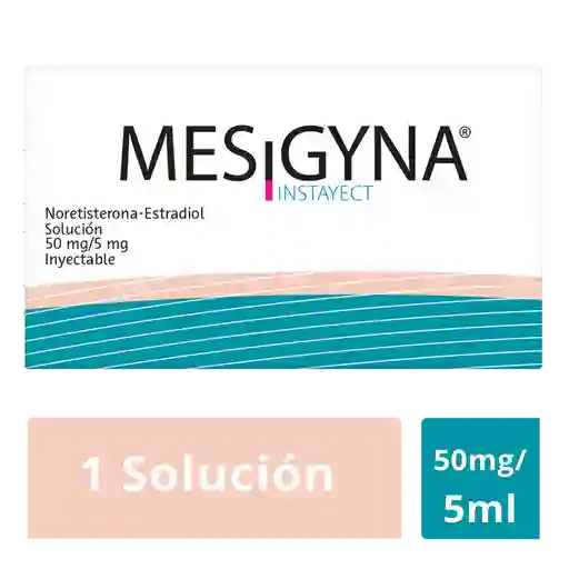 Mesigyna Anticonceptivo Solución Inyectable Instayect