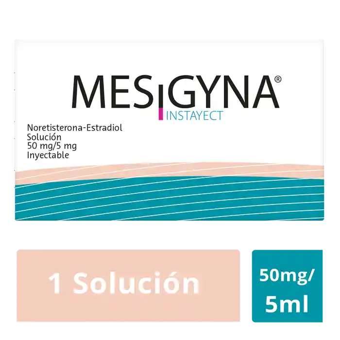 Mesigyna Anticonceptivo Solución Inyectable Instayect