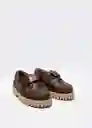 Zapato Nauticob Marron Talla 20 Niños Mango