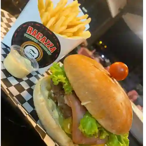 Hamburguesa de la Casa