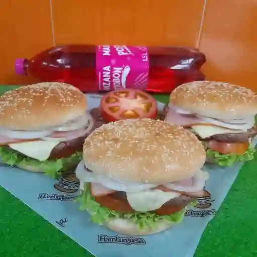 Combo Hamburguesas Sencillas