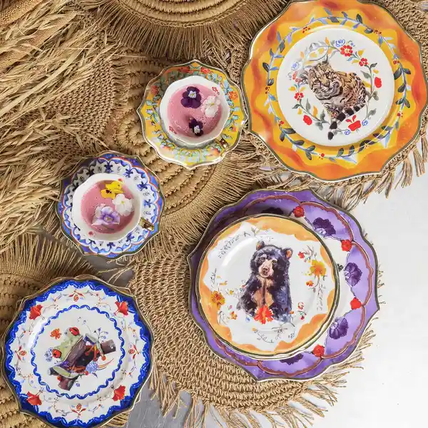 Set Plato Tesoro Jungla 28 cm Ambiente Gourmet
