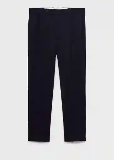 Pantalón Stanford Navy Talla 44 Hombre Mango