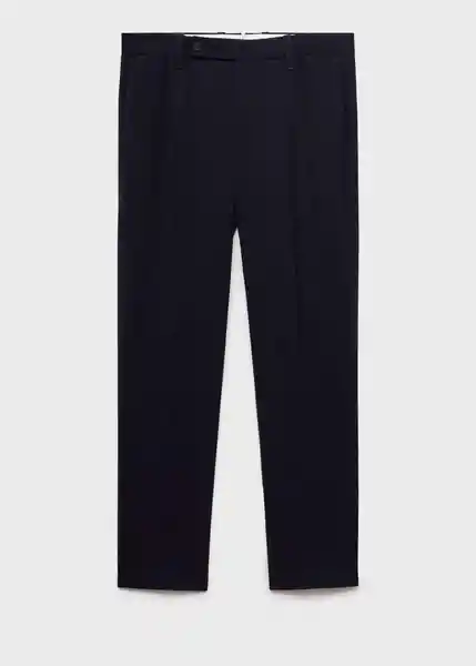 Pantalón Stanford Navy Talla 44 Hombre Mango