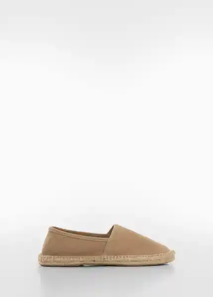 Sandalias Yute Arena Talla 41 Hombre Mango