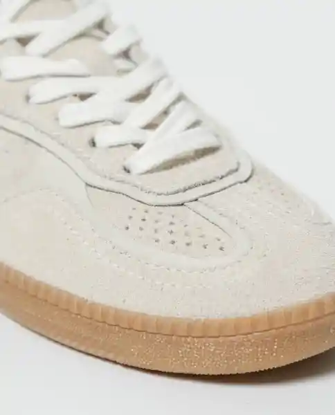 Tenis Cortos Soft Crudo Porcelana Claro Talla 37 Chevignon
