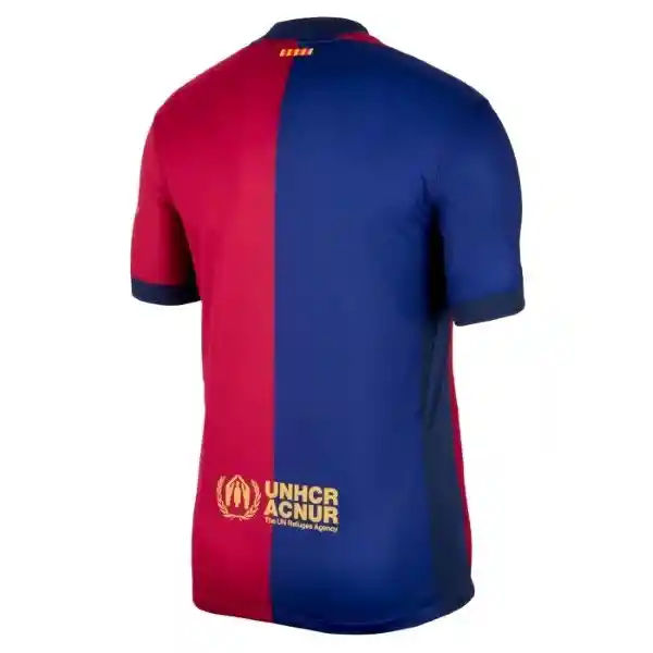 Nike Jersey Fcb Manga Corta Stad Hm Para Hombre Azul Talla S