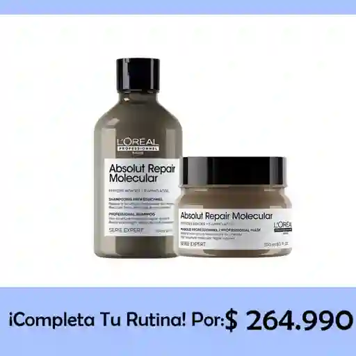 Kit Absolut Repair Molecular: Reconstruccion & Cuidado Profundo