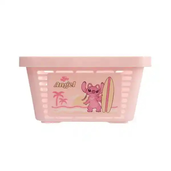 Organizador Plástico Serie Disney Stitch Ángel Miniso