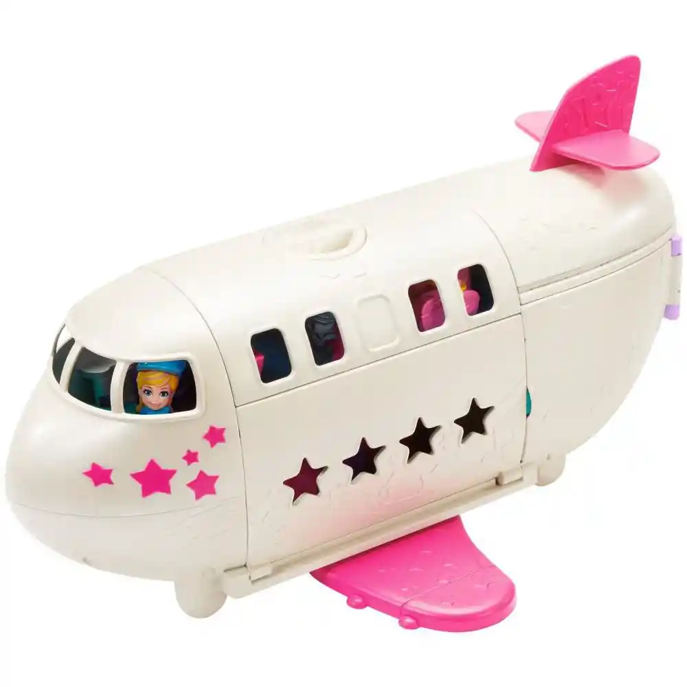 Polly Pocket Jet de Viaje Mega