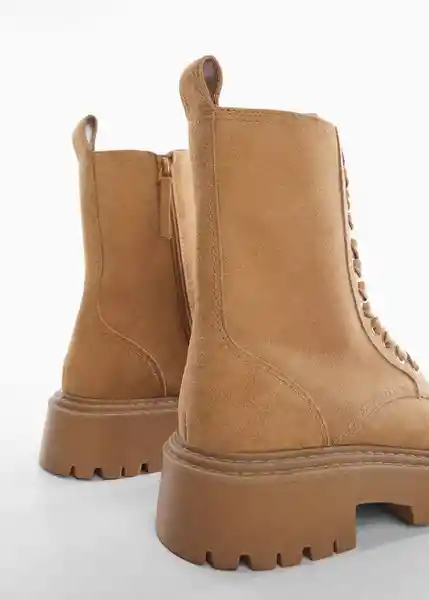 Botas Cari Camel Talla 37 Mujer Mango