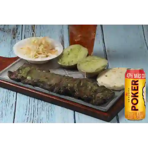 Combo chuzo de res + poker 330 ml