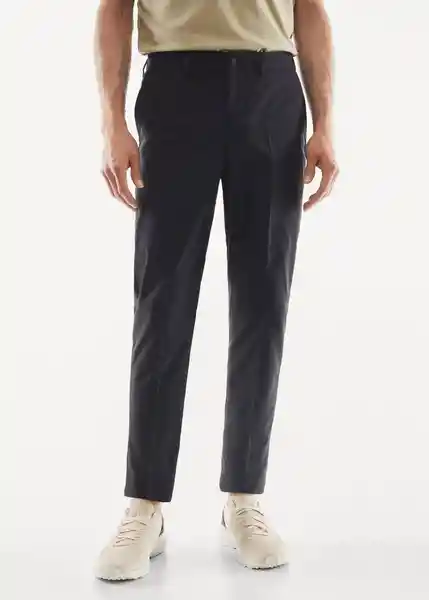 Pantalón Cool Negro Talla 38 Hombre Mango