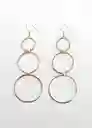 Pendientes Tori Oro Talla 99 Mujer Mango