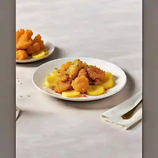 Chicharrón de Pescado y Huevas