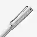 Lamy Rollerball al Star White Silver