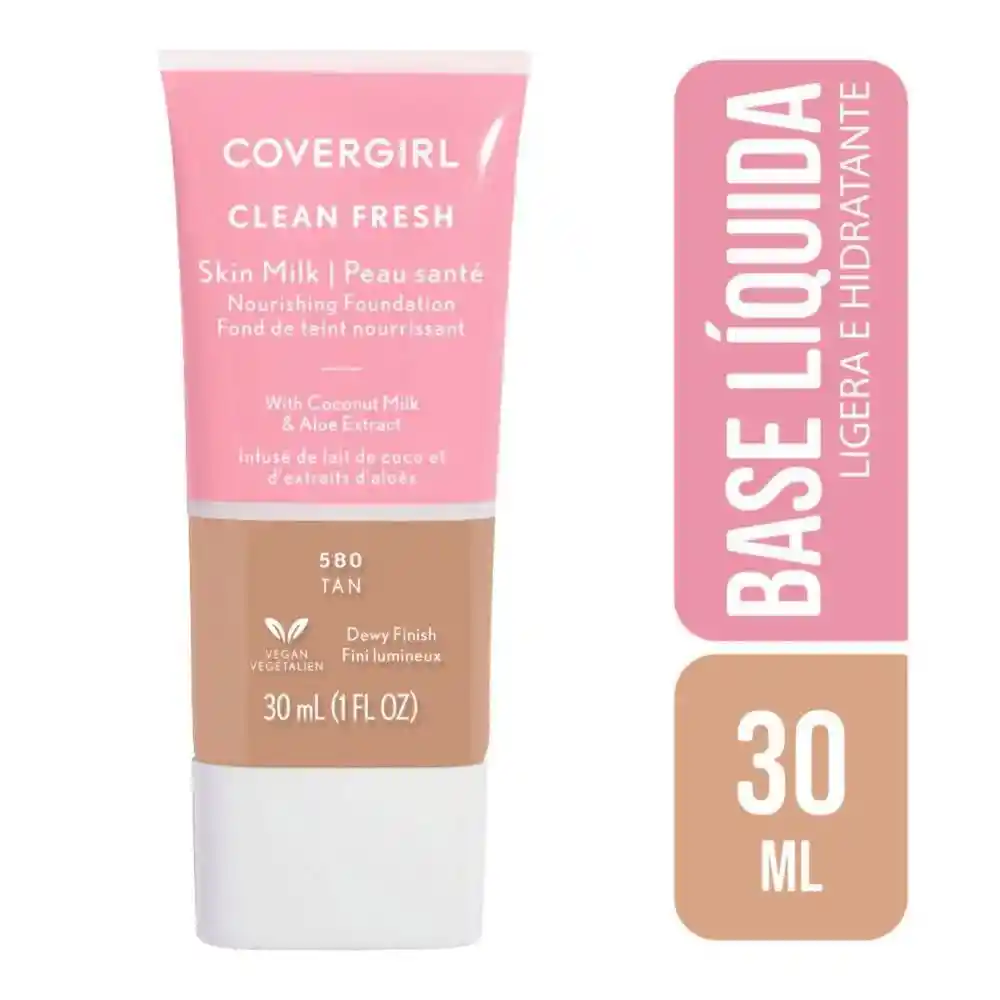 Covergirl Base de Maquillaje Clean Fresh 580 Tan 