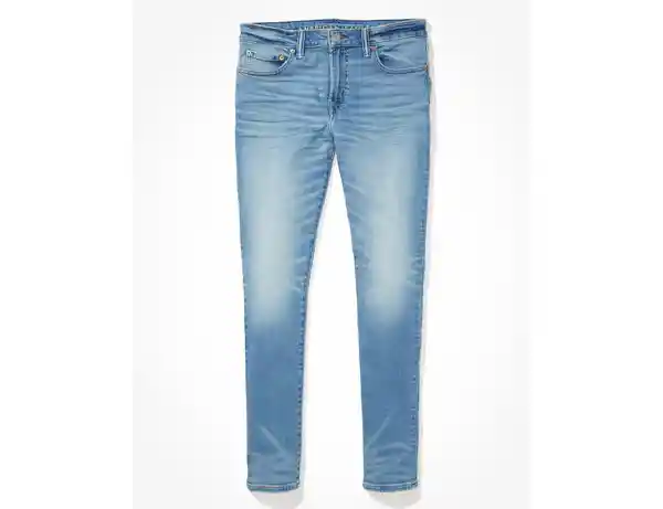 Pantalón Jean Skinny Hombre Azul Talla 31 x 30 American Eagle