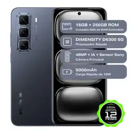 Celular Infinix Hot 50 256 Gb 8 Gb Ram Negro