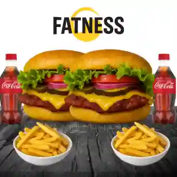 2 Hamburguesas Clasicas en Combo