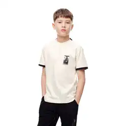 Camiseta Manga Corta Cuello Redondo Kids Masculino Livos Kd Gef Talla 14