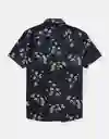 Camisa Hombre Azul Talla: MEDIUM 2826410 American Eagle