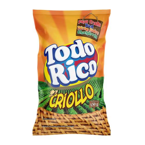 Todo Rico Snack Criollo Natural 150 g