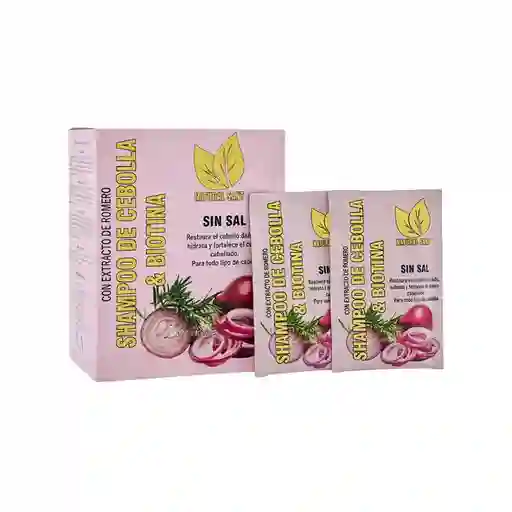 Shampoo Cebolla Romero y Biotina Natural Sant