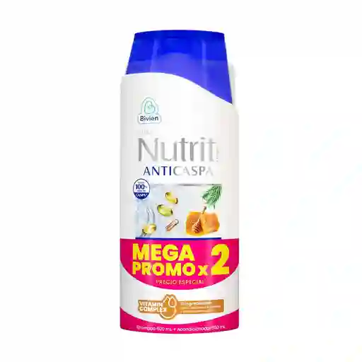 Nutrit Shampoo + Acondicionador Anticaspa