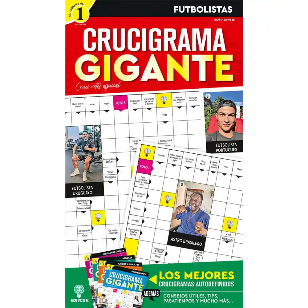 Crucigrama Gigante R Pasatiempo Comunican 3333