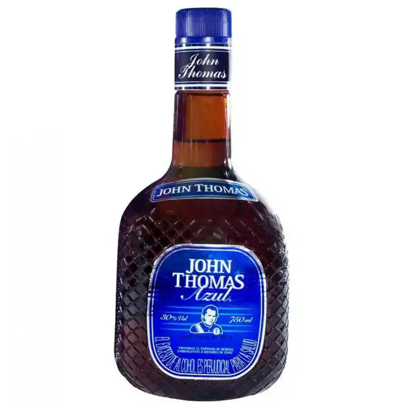 Jhon Thomas Licor de Whisky Azul