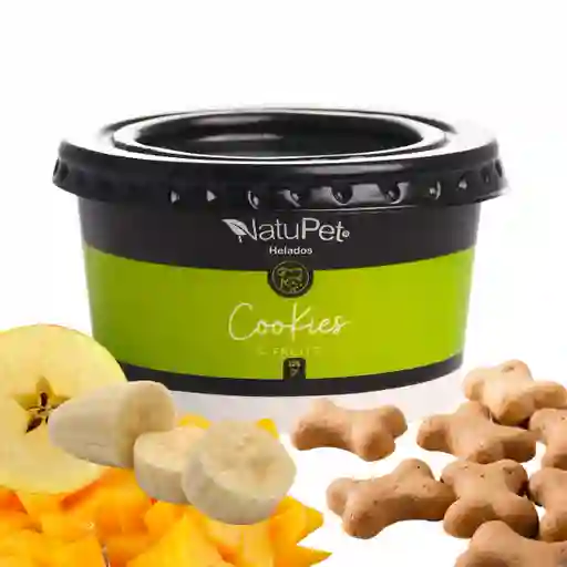 Natupet Helado Cookies Fruits