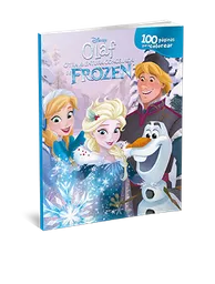 Disney Olaf: 100 Pginasde Colorear