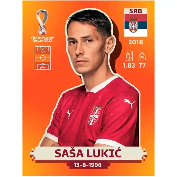 Srb_11 Sasa Lukic - Panini -