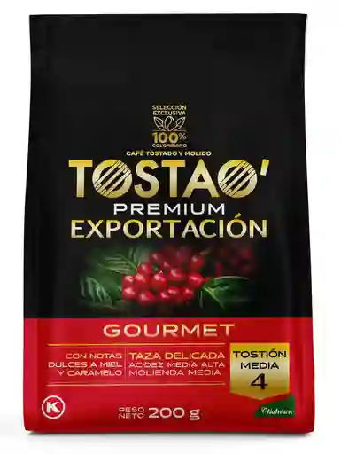 Cafe Tostao Gourmet 200 Gr