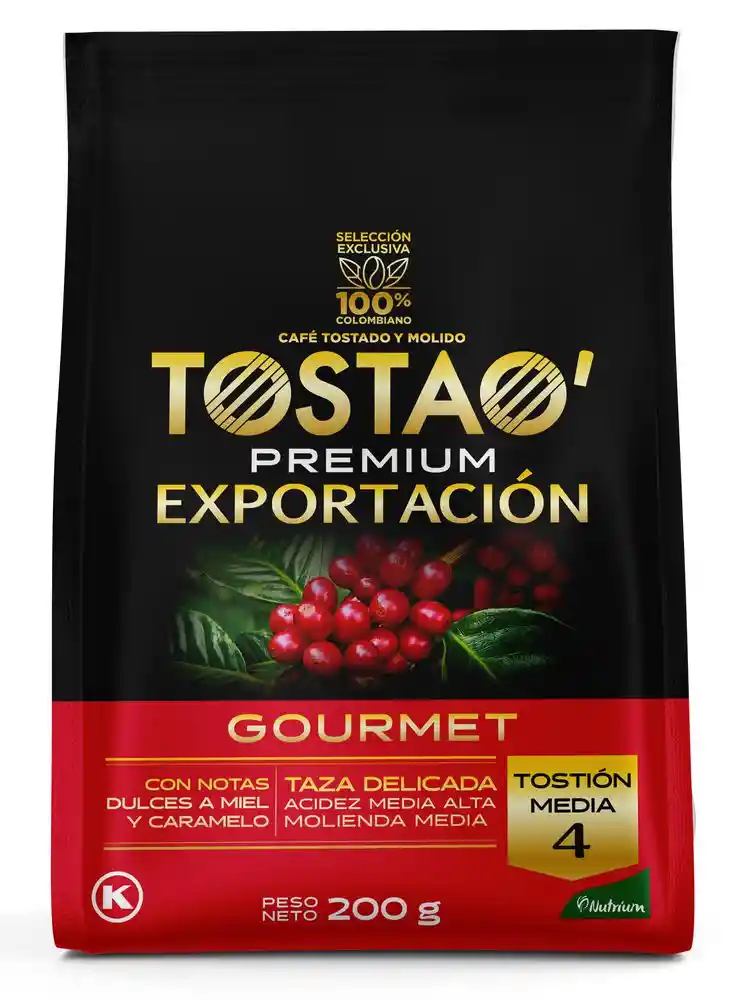 Cafe Tostao Gourmet 200 Gr