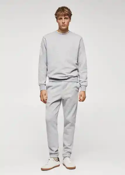 Pantalón Cohen Gris Claro Vigoré Talla Xxl Hombre Mango