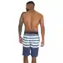 Pantaloneta Stripe Hibiscus 22 Pulgadas Hombre Multicolor-xxl