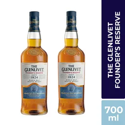 Combo 2 Whisky Glenlivet Founders Reserve 700 Ml