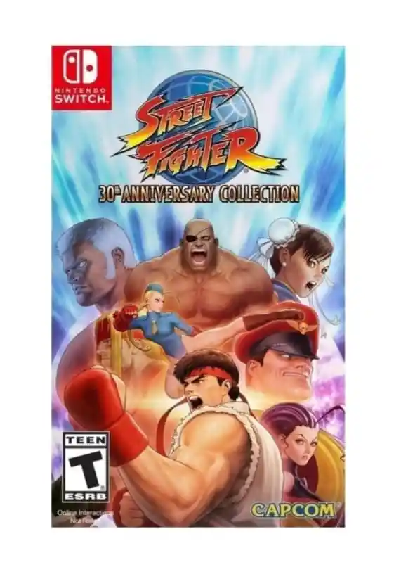 Nintendo Switch Vídeojuego Street Fighter 30Th Anniversary Collection