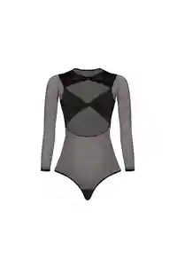 Body Ambrossio Negro Talla Xs Mercedes Campuzano