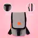 Bolso Porta Celular Camping Khaki Miniso