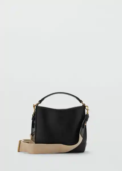 Bolso P Isolda Negro Talla 99 Mujer Mango