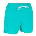 Olaian Pantaloneta Corta Agua Azul Cian Tipo Bermuda Talla L