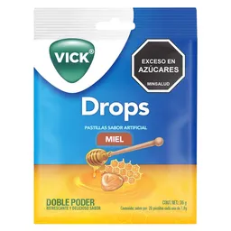 Vick Drops Miel X 20 X