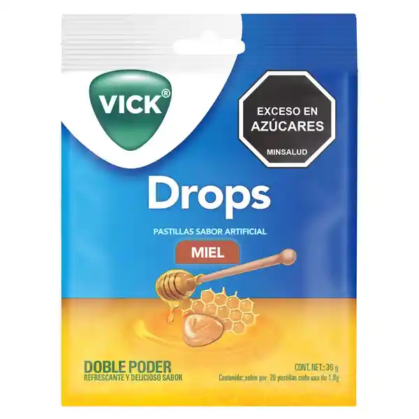 Vick Drops Miel X 20 X