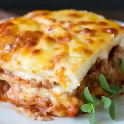 Lasagna Pollo Carne + Francesa